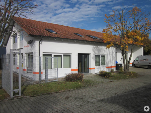 Aufnahme der ENRW-Betriebsstelle in Spaichingen