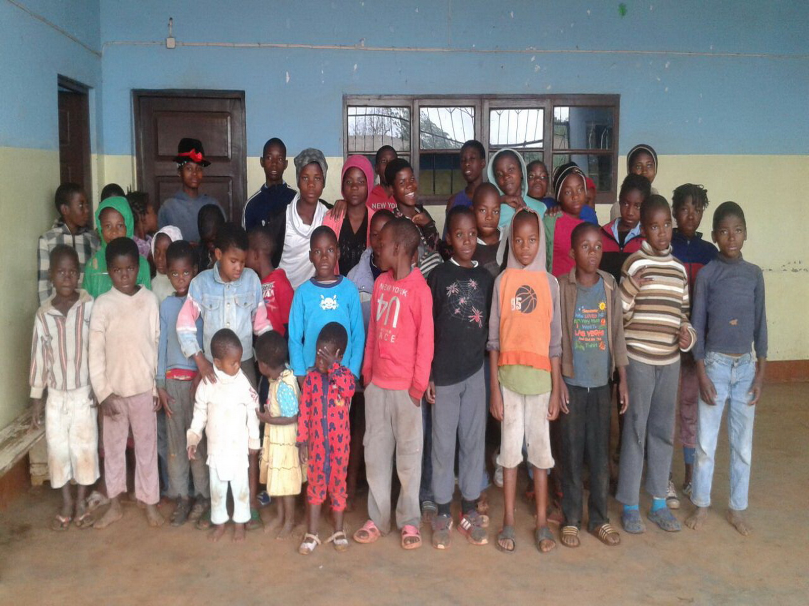 Waisenkinder, in der von den Schwestern betreuten Tagesstätte in Namaacha/Mosambik.  