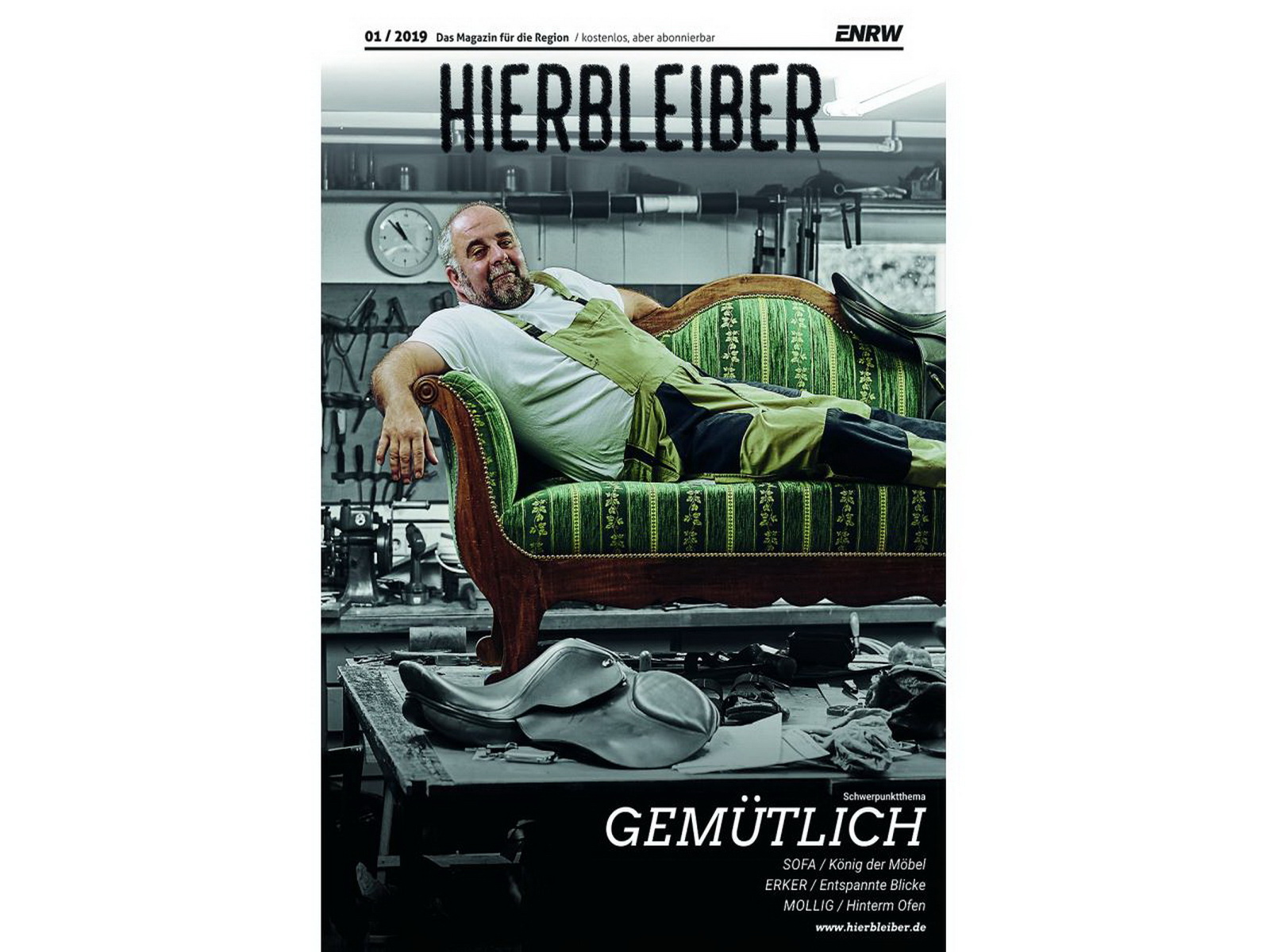  Foto Cover Hierbleiber Ausgabe 1-2019 Gemütlich