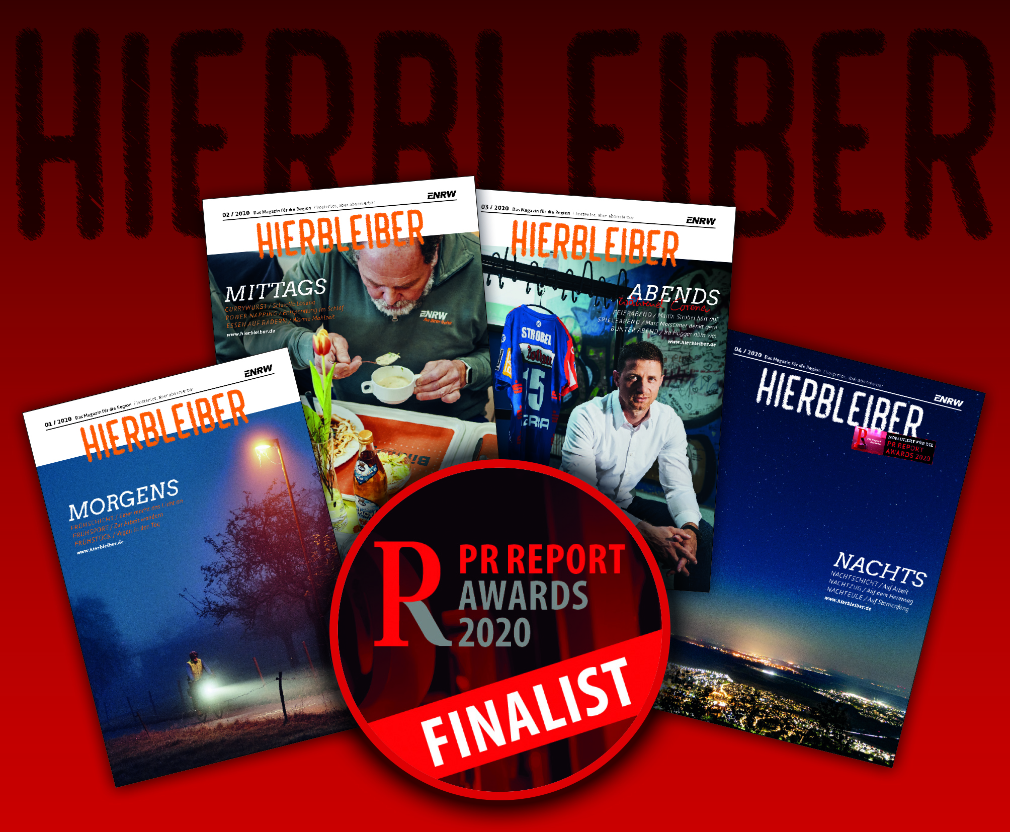 Kundenmagazin Hierbleiber für PR-Award nominiert